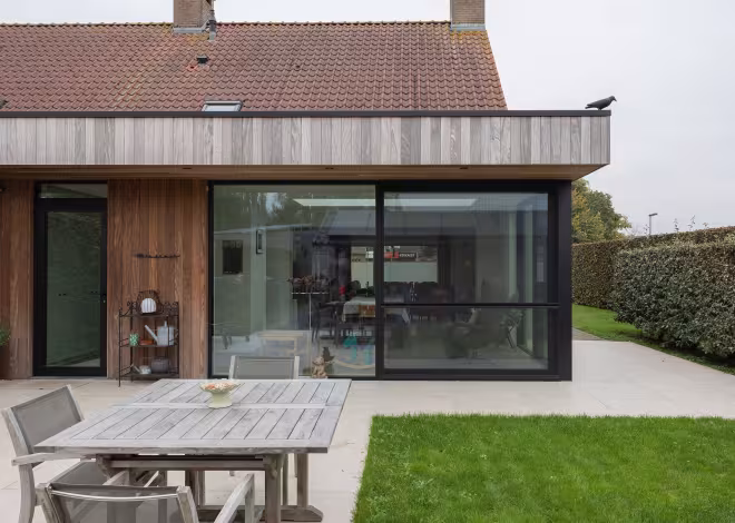 Uitbouw woning