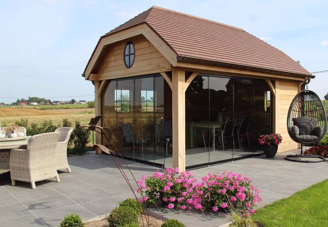 Annexe rustique en chêne