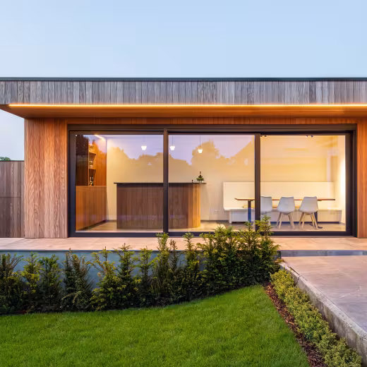 Extension en Afrormosia