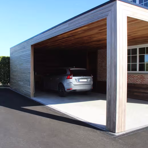 carport in padoek